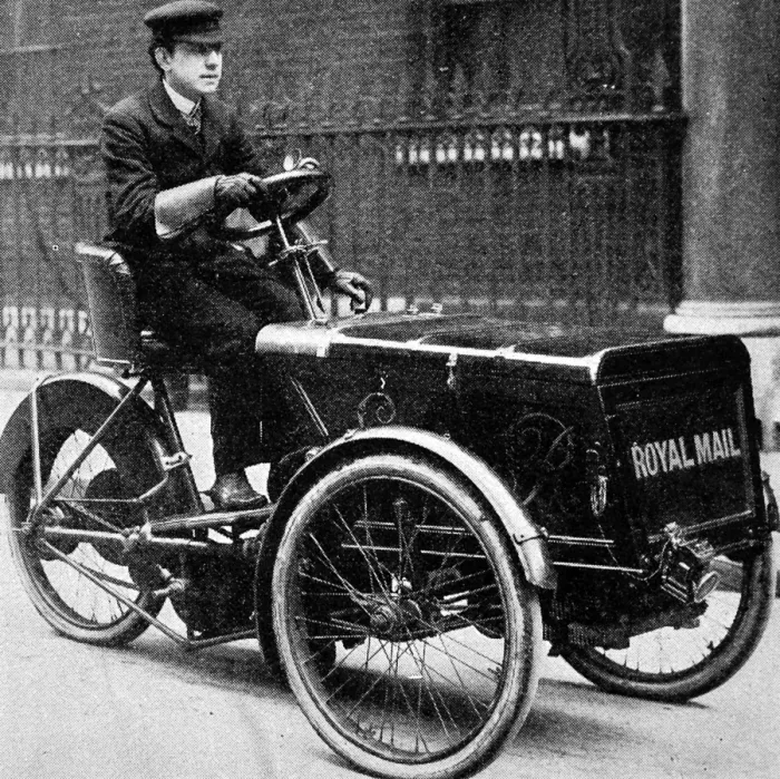 Framed Print : The Motor in Mail Service Framed Print : The Motor in Mail Service