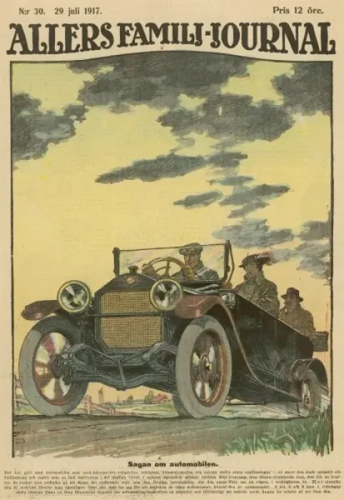 Framed Print : A Motor Outing Framed Print : A Motor Outing