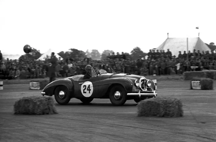 Framed Print : Motor racing in the 1950s Framed Print : Motor racing in the 1950s