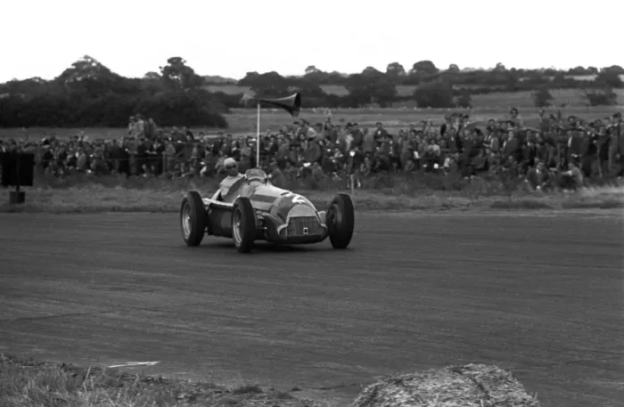 Framed Print : Motor racing in the 1950s Framed Print : Motor racing in the 1950s