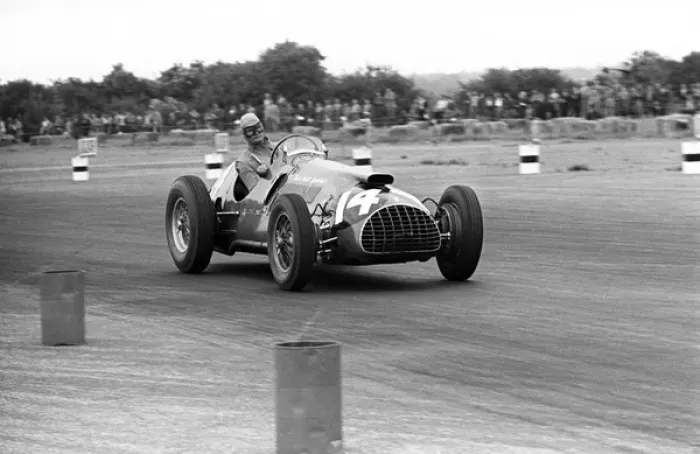 Framed Print : Motor racing in the 1950s Framed Print : Motor racing in the 1950s