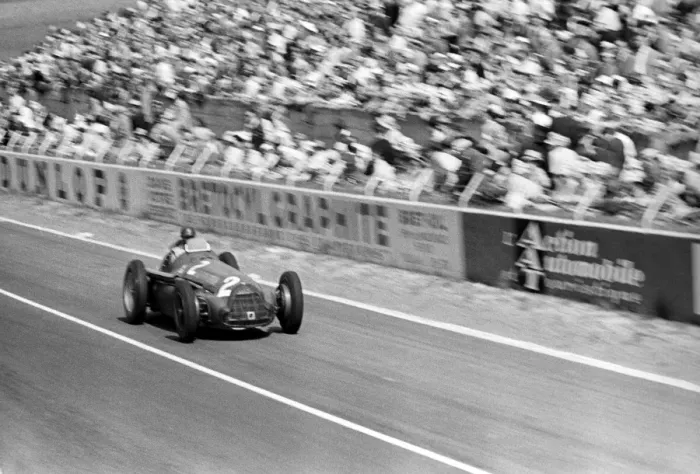 Framed Print : Motor racing in the 1950s Framed Print : Motor racing in the 1950s