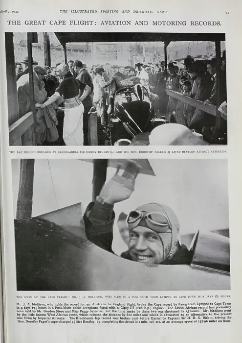 Framed Print : Motoring and Aviation Record Breakers Framed Print : Motoring and Aviation Record Breakers