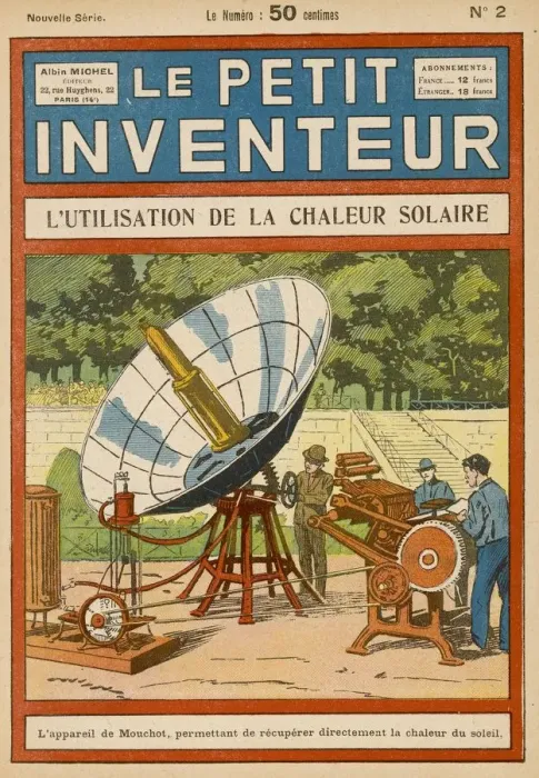 Framed Print : Mouchots solar-powered motor Framed Print : Mouchots solar-powered motor