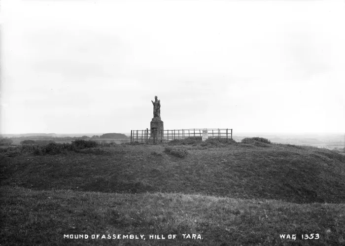 Framed Print : Mound of the Assembly, Hill of Tara Framed Print : Mound of the Assembly, Hill of Tara