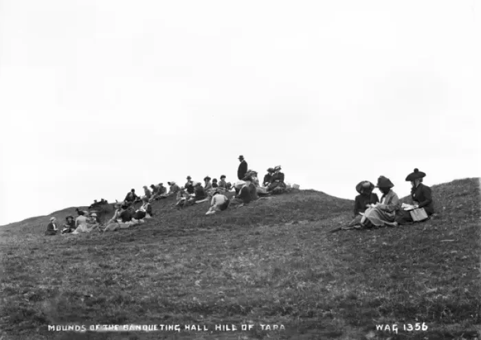 Framed Print : Mounds of the Banqueting Hall, Hill of Tara Framed Print : Mounds of the Banqueting Hall, Hill of Tara