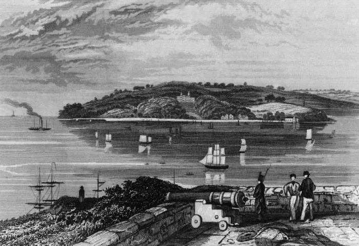Framed Print : Mount Edgcumbe, Devon Framed Print : Mount Edgcumbe, Devon