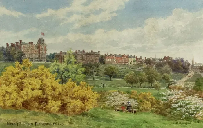 Framed Print : Mount Ephraim, Tunbridge Wells, Kent Framed Print : Mount Ephraim, Tunbridge Wells, Kent