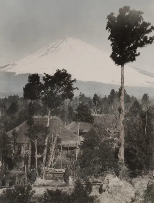 Framed Print : Mount Fuji, Fujiyama, from Kamado Village nr Gotenba, Japan Framed Print : Mount Fuji, Fujiyama, from Kamado Village nr Gotenba, Japan