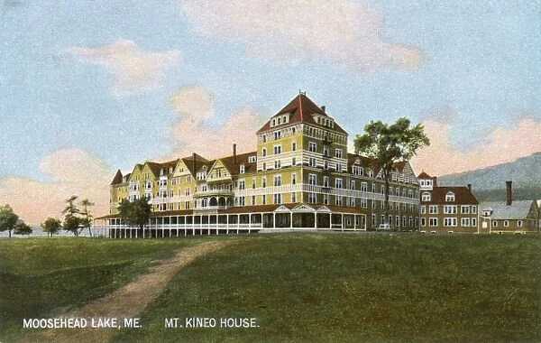 Mount Kineo House Hotel, Moosehead Lake, Maine, USA