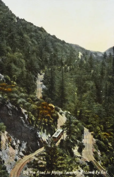 Framed Print : Mount Lowe scenic railway Framed Print : Mount Lowe scenic railway