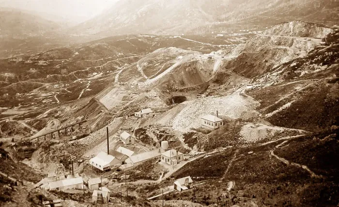 Framed Print : Mount Lyall Copper Mine, Tasmania Framed Print : Mount Lyall Copper Mine, Tasmania