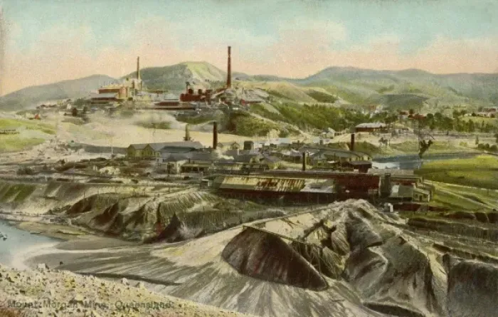 Framed Print : Mount Morgan Mine, Australia Framed Print : Mount Morgan Mine, Australia