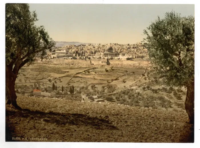 Framed Print : From the Mount of Olives, general view, Jerusalem, Holy Land Framed Print : From the Mount of Olives, general view, Jerusalem, Holy Land