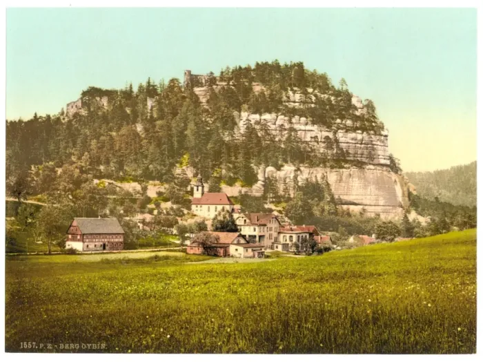 Framed Print : Mount Oybin, Zittau, Saxony, Germany Framed Print : Mount Oybin, Zittau, Saxony, Germany