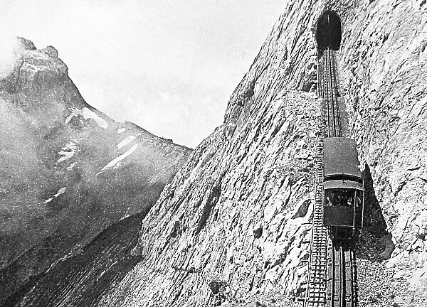 Mount Pilatus Railway Switzerland early 1900s