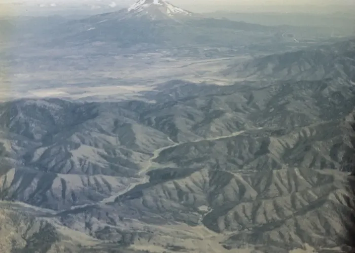 Framed Print : Mount Shasta from the air - California Framed Print : Mount Shasta from the air - California