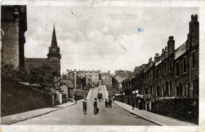Framed Print : Mount Street, Lockwood, Yorkshire Framed Print : Mount Street, Lockwood, Yorkshire