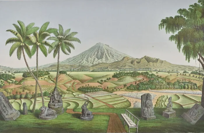 Framed Print : Mount Sumbing, Java Framed Print : Mount Sumbing, Java