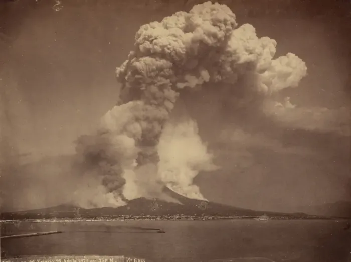 Framed Print : Mount Vesuvius, active Framed Print : Mount Vesuvius, active