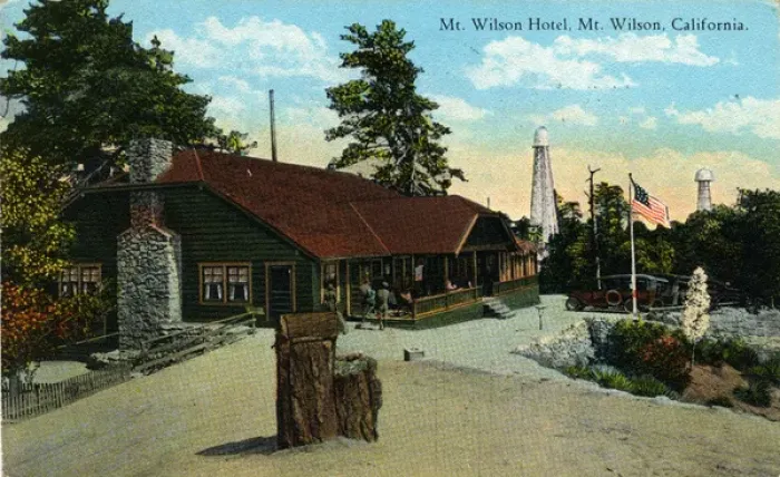 Framed Print : Mount Wilson Hotel, Mount Wilson, California Framed Print : Mount Wilson Hotel, Mount Wilson, California