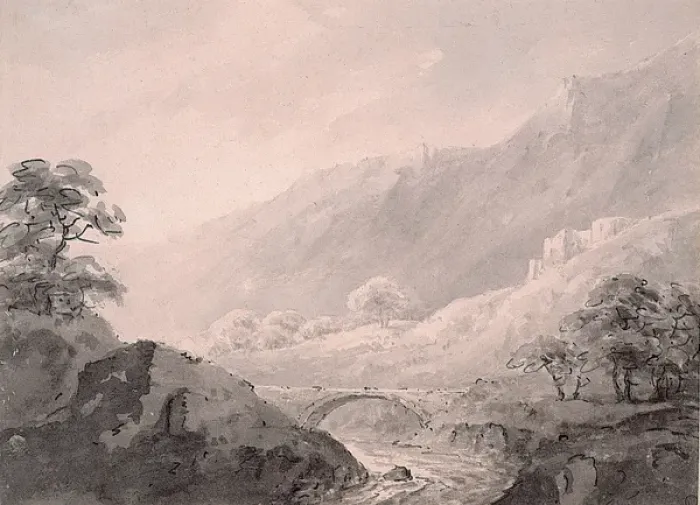 Framed Print : Mountain Landscape Framed Print : Mountain Landscape
