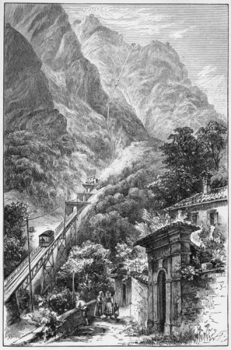 Framed Print : Mountain Railway Switz Framed Print : Mountain Railway Switz