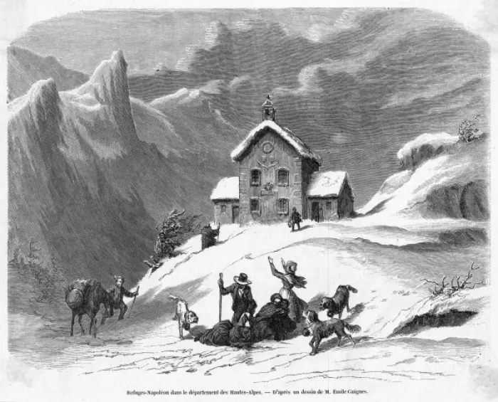 Framed Print : Mountain Refuge Framed Print : Mountain Refuge