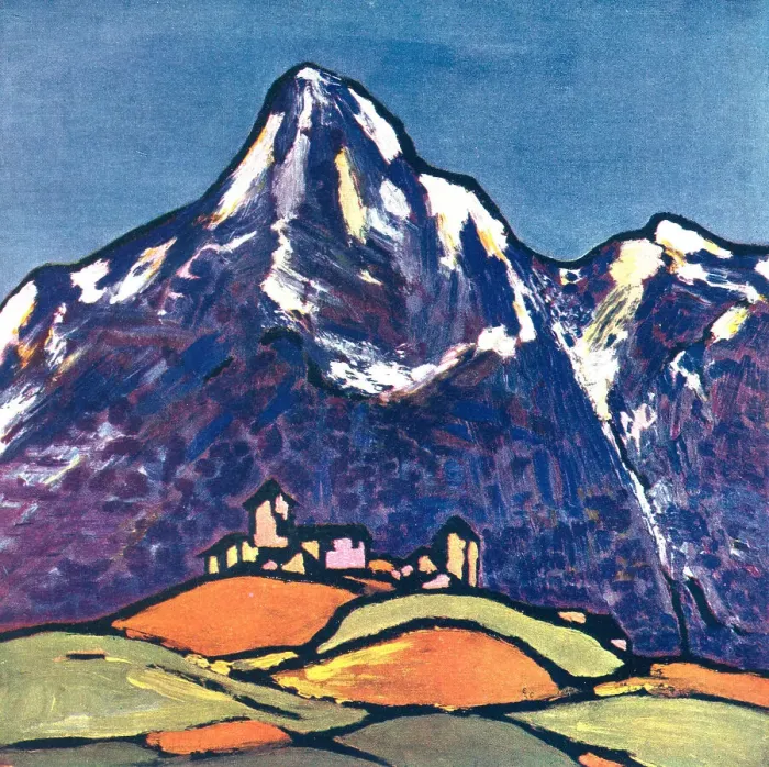 Framed Print : Mountain Settlement Framed Print : Mountain Settlement