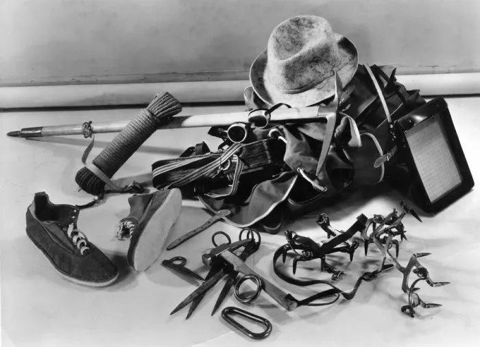 Framed Print : MOUNTAINEERING EQUIPMENT Framed Print : MOUNTAINEERING EQUIPMENT
