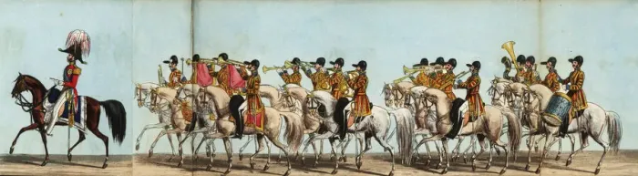 Framed Print : Mounted Band of the Household Brigade in Queen Victoria s Framed Print : Mounted Band of the Household Brigade in Queen Victoria s