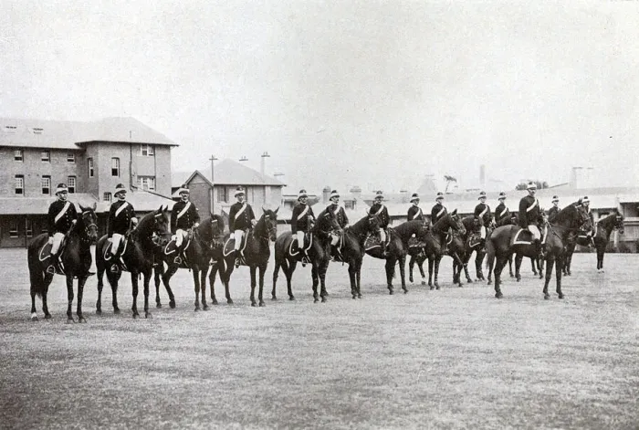 Framed Print : Mounted police, New South Wales, Sydney HQ, Australia Framed Print : Mounted police, New South Wales, Sydney HQ, Australia