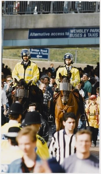 Mounted Police Officers