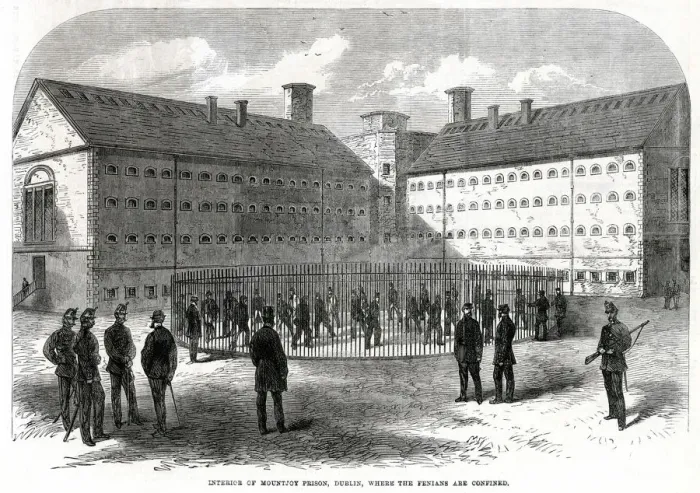 Framed Print : Mountjoy Prison 1866 Framed Print : Mountjoy Prison 1866
