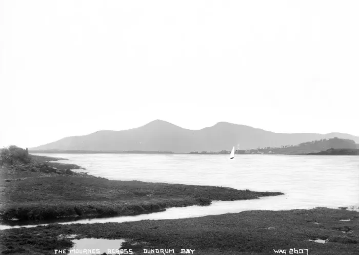 Framed Print : The Mournes Across Dundrum Bay Framed Print : The Mournes Across Dundrum Bay