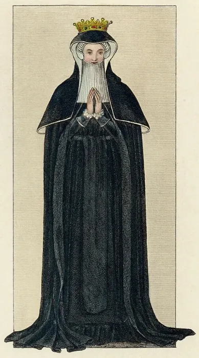 Framed Print : MOURNING DRESS, C16 Framed Print : MOURNING DRESS, C16