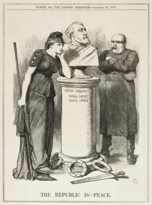 Framed Print : Mourning Gambetta Framed Print : Mourning Gambetta