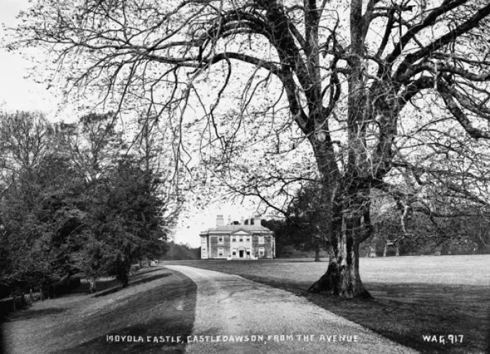 Framed Print : Moyola Castle, Castledawson, from the Avenue Framed Print : Moyola Castle, Castledawson, from the Avenue