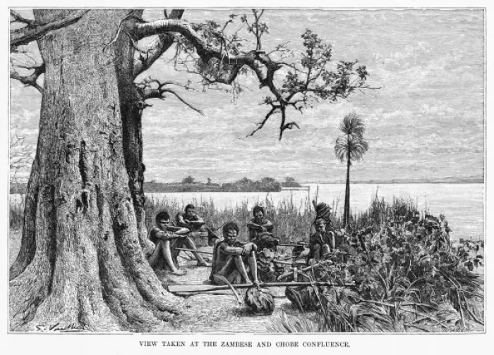 Framed Print : Mozambique Zambezi Framed Print : Mozambique Zambezi