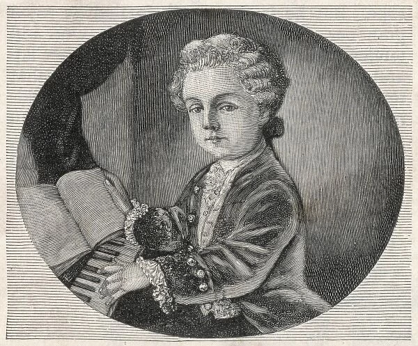 Mozart  /  Aged 4