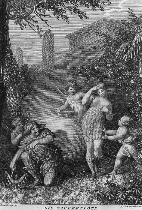 Framed Print : MOZART / FLUTE / PAPAGENO, A Framed Print : MOZART / FLUTE / PAPAGENO, A