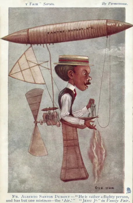 Framed Print : Mr Alberto Santos Dumont Flying His Number 6 Airship He? Framed Print : Mr Alberto Santos Dumont Flying His Number 6 Airship He?