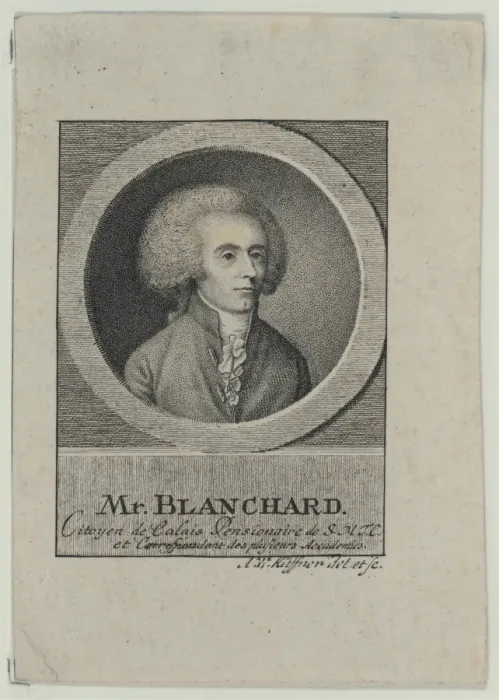 Framed Print : Mr. Blanchard, citoyen de Calais, pensionaire de SMTC et cor Framed Print : Mr. Blanchard, citoyen de Calais, pensionaire de SMTC et cor
