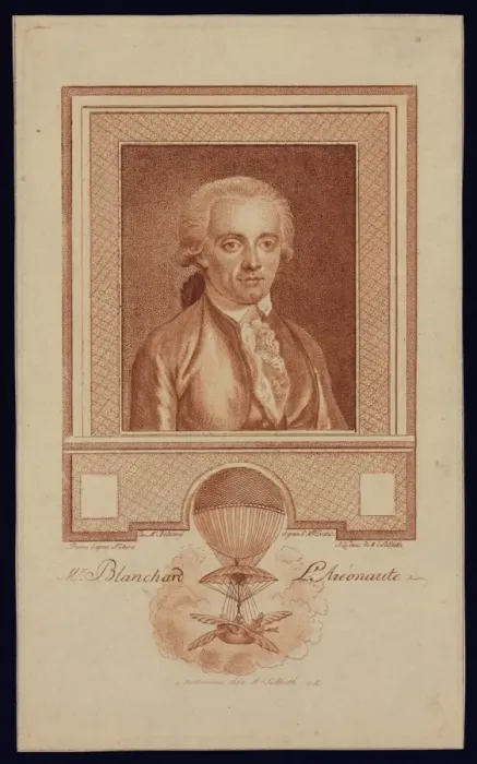 Framed Print : Mr. Blanchard, lareonaute Framed Print : Mr. Blanchard, lareonaute