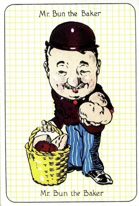 Framed Print : Mr Bun the Baker Framed Print : Mr Bun the Baker