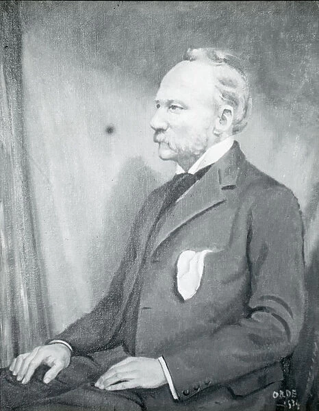 Mr. E. Frost - Portrait as President R. Ae. S