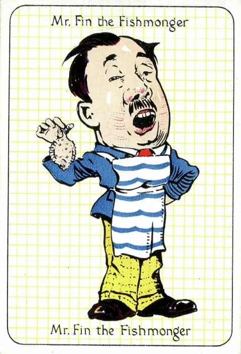 Framed Print : Mr Fin the Fishmonger Framed Print : Mr Fin the Fishmonger