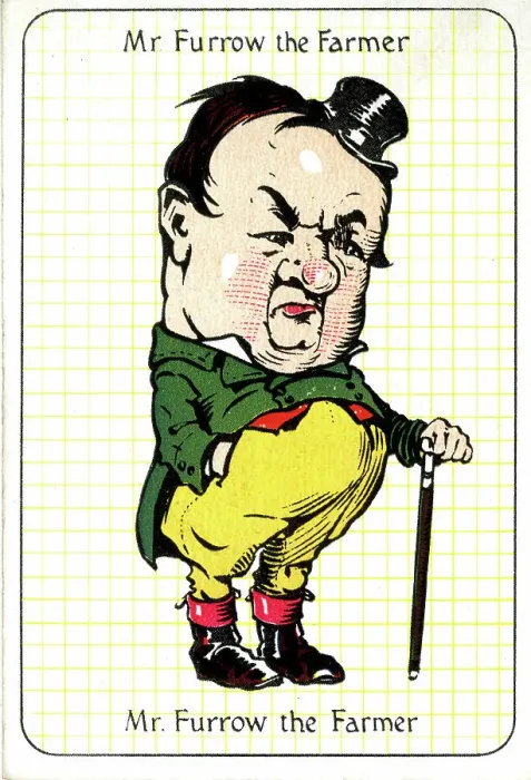 Framed Print : Mr Furrow the Farmer Framed Print : Mr Furrow the Farmer