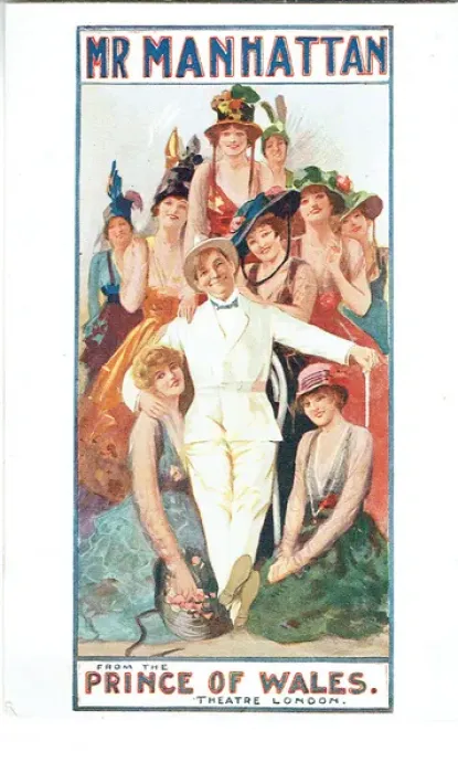 Framed Print : Mr Manhattan by Fred Thompson and C H Bovill Framed Print : Mr Manhattan by Fred Thompson and C H Bovill