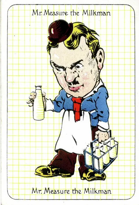 Framed Print : Mr Measure the Milkman Framed Print : Mr Measure the Milkman
